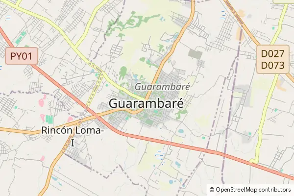 Mapa Guarambaré