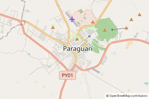 Mapa Paraguarí