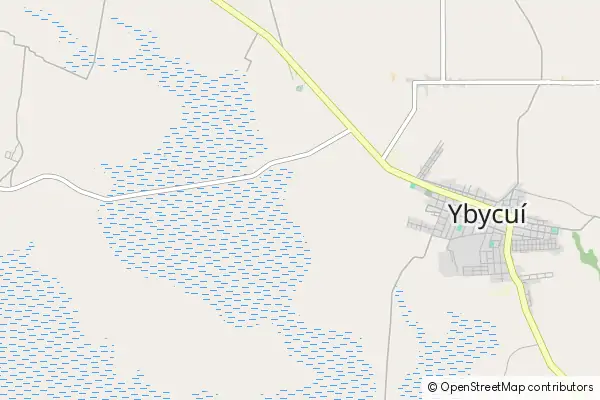 Mapa Ybycuí