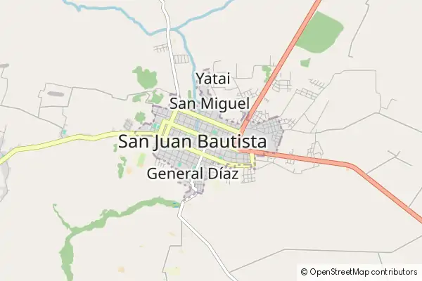 Mapa San Juan Bautista