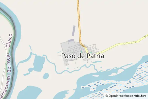 Mapa Paso de Patria