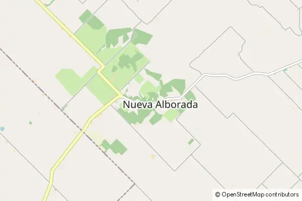 Mapa Nueva Alborada