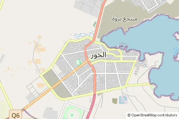 Mapa Al Khor