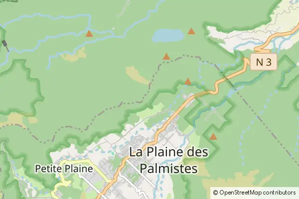 Mapa La Plaine-des-Palmistes