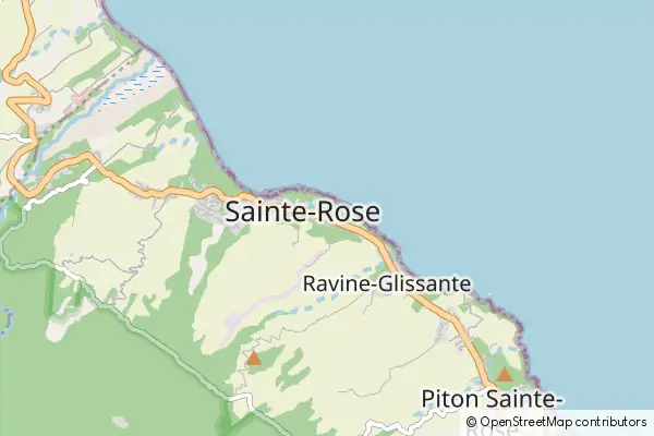 Mapa: Sainte-Rose • © OpenStreetMap contributors Mapa Sainte-Rose
