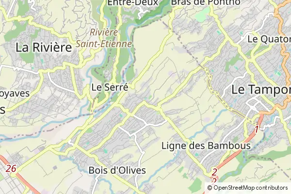 Mapa Ravine des Cabris