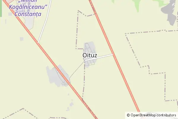 Mapa Oituz