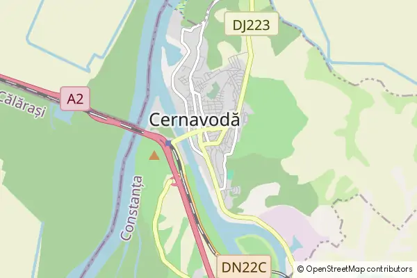 Mapa Cernavodă