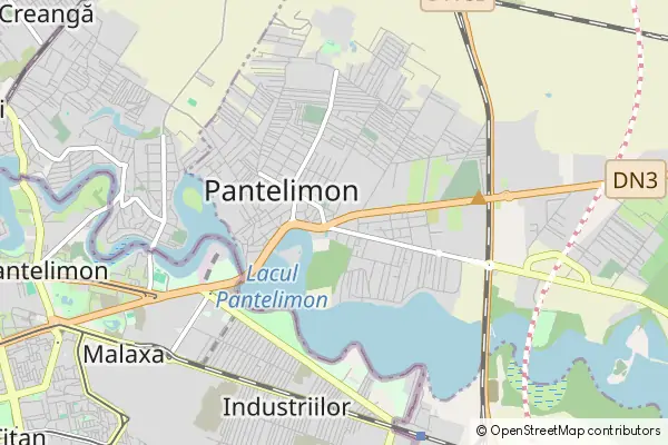 Mapa Pantelimon