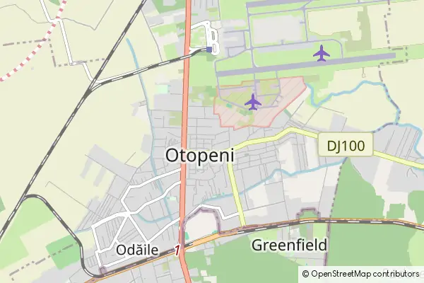 Mapa Otopeni