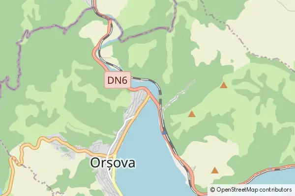 Mapa Orszowa