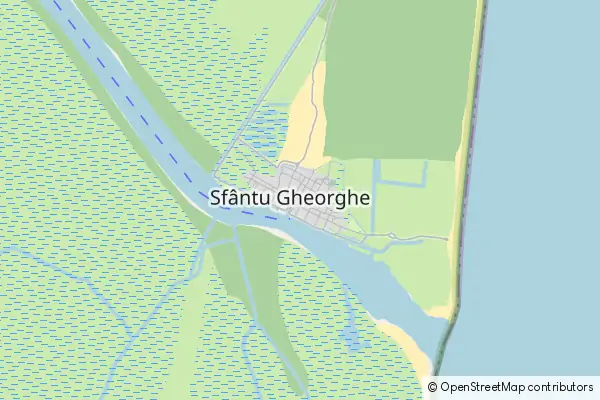 Mapa Sfântu Gheorghe