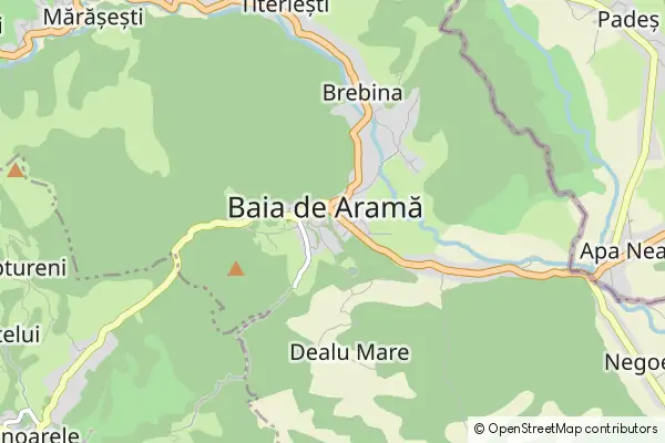 Mapa Baia de Aramă