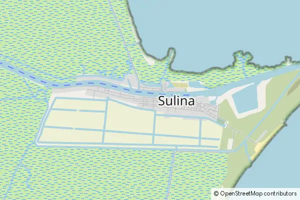 Mapa Sulina