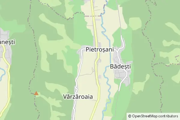 Mapa Pietroșani