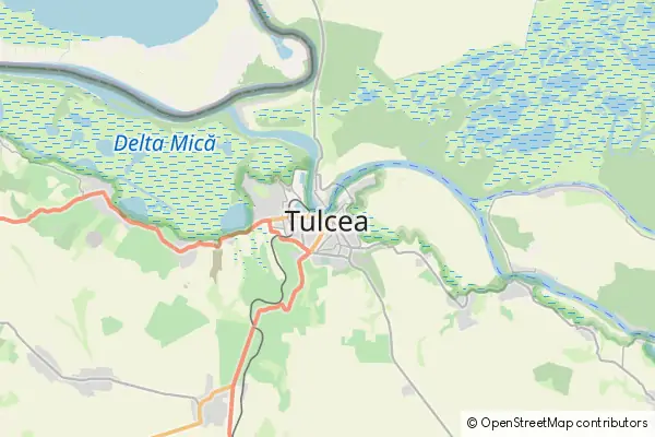 Mapa Tulcza