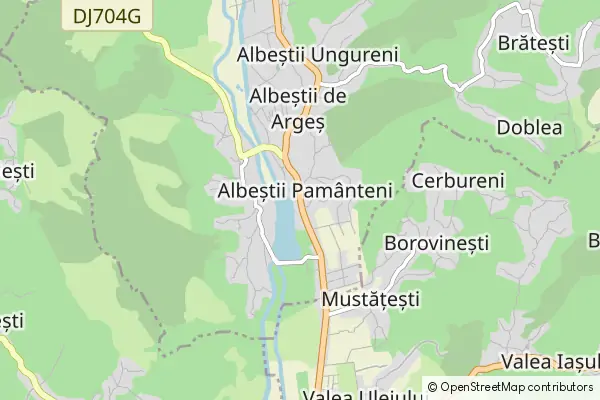 Mapa Albestii Paminteni