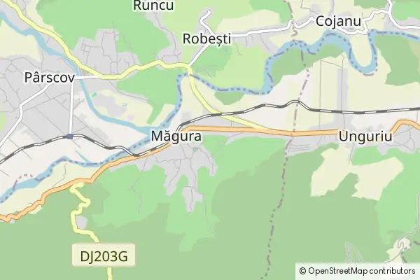 Mapa Măgura