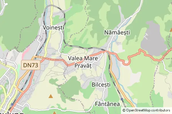 Mapa Valea Mare-Pravat