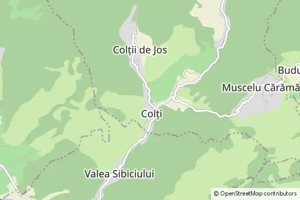 Mapa Colţi