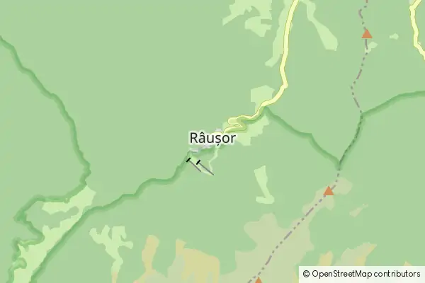 Mapa Râuşor