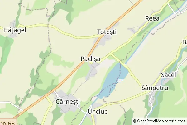 Mapa Păclișa