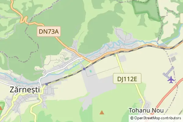 Mapa Zărnești