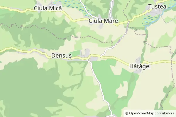 Mapa Densuș