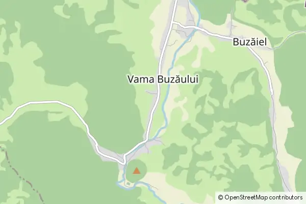 Mapa Vama Buzăului