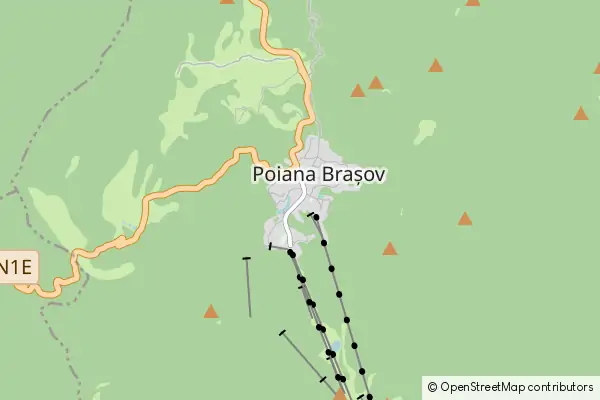 Mapa Poiana Brasov