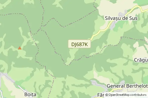 Mapa Silvașu de Sus