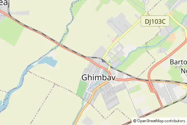 Mapa Ghimbav