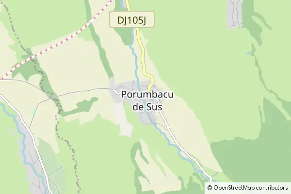 Mapa Porumbacu de Sus