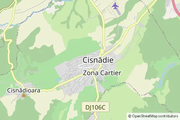 Mapa Cisnădie