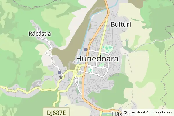 Mapa Hunedoara