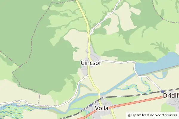 Mapa Cincșor