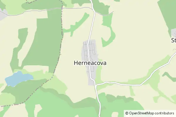 Mapa Herneacova