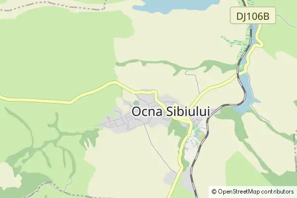 Mapa Ocna Sibiului