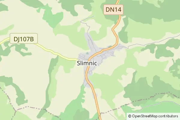 Mapa Slimnic