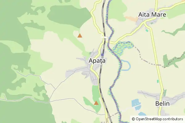 Mapa Apața