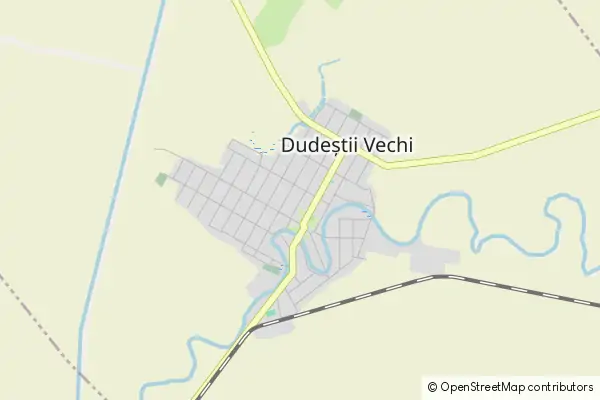 Mapa Dudeştii Vechi