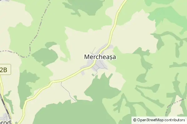 Mapa Mercheașa