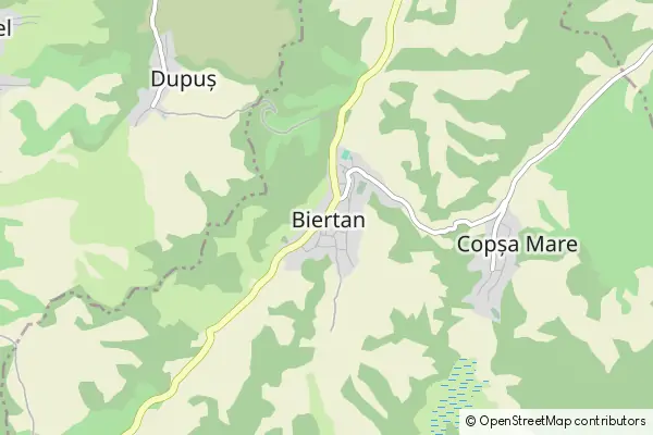 Mapa Biertan