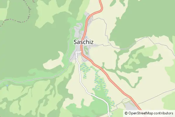 Mapa Saschiz