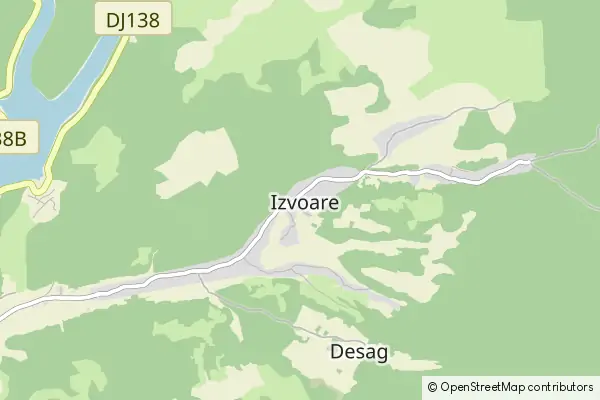 Mapa Izvoare