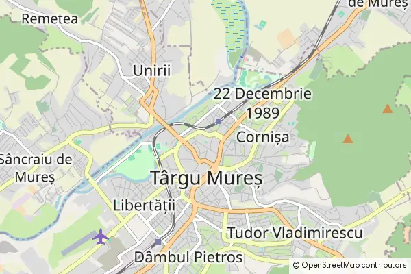 Mapa Tirgu Mures