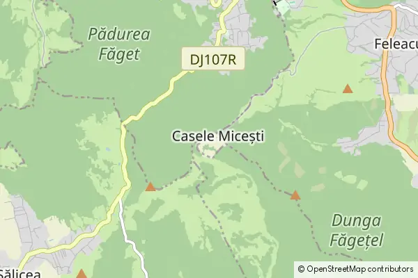 Mapa Casele Micești