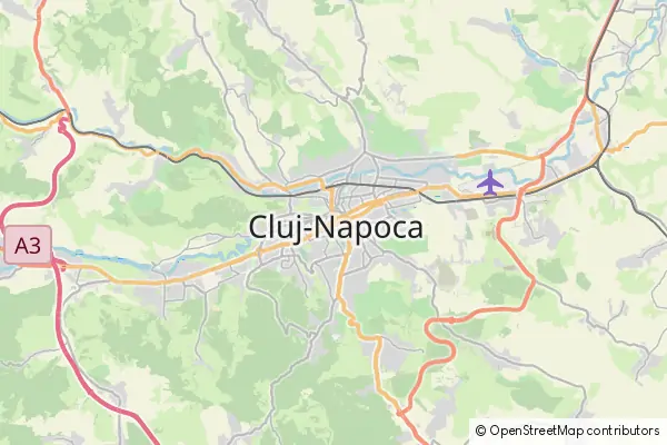 Mapa Kluż-Napoka