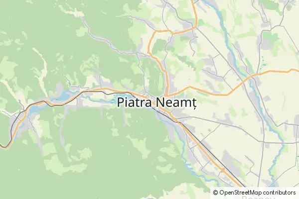 Mapa Piatra Neamţ