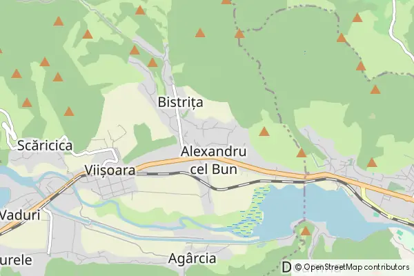 Mapa Bistrița